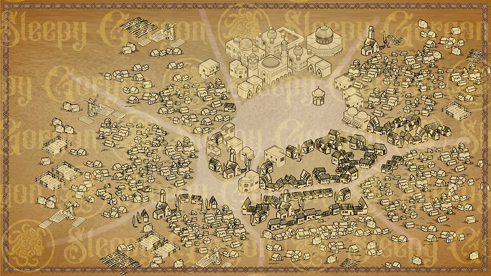 DIGITAL - Desert City Map