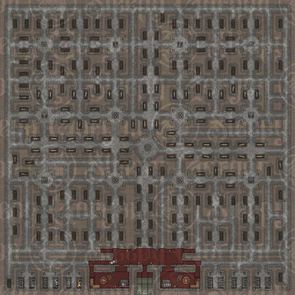 DIGITAL - CATACOMBS MEGAPACK - Grid Maps for Tabletop RPGs